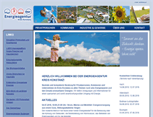 Tablet Screenshot of energieagentur-kreis-konstanz.de